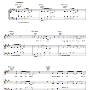 Natalie Grant You Deserve Musik Noten - Piano, Vocal & Guitar Chords - 77063-0