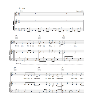 Natalie Imbruglia Impressed Musik Noten - Piano, Vocal & Guitar Chords - 17332-0