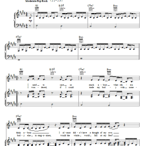 Natasha Bedingfield Freckles Musik Noten - Piano, Vocal & Guitar Chords - 67036-0
