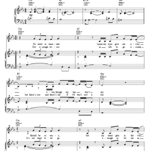 Natasha Bedingfield Say It Again Musik Noten - Piano, Vocal & Guitar Chords - 67032-0