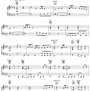 Ne-Yo Get Down Like That Musik Noten - Piano, Vocal & Guitar Chords - 56488-0