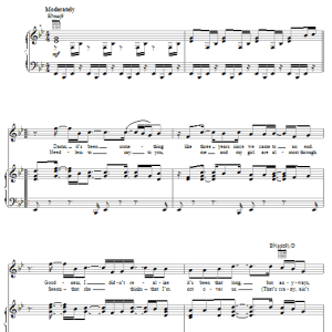 Ne-Yo It Just Ain't Right Musik Noten - Piano, Vocal & Guitar Chords - 56486-0