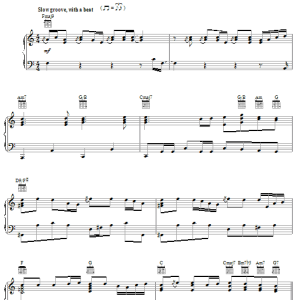 Ne-Yo Let Me Get This Right Musik Noten - Piano, Vocal & Guitar Chords - 56483-0