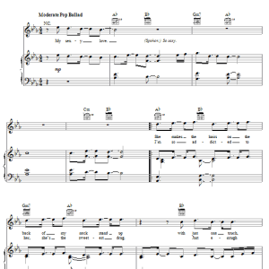 Ne-Yo Sexy Love Musik Noten - Piano, Vocal & Guitar Chords - 55667-0