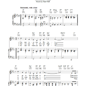 Neal Hefti Don't Dream Of Anybody But Me (Li'l Darlin') Musik Noten - Piano, Vocal & Guitar Chords - 37376-0