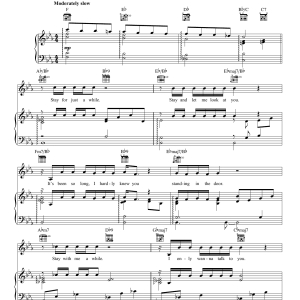 Neil Diamond September Morn Musik Noten - Piano, Vocal & Guitar Chords - 23346-0