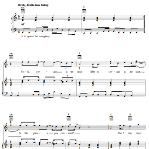 Neil Young Cowgirl In The Sand Musik Noten - Guitar Tab - 93444-0