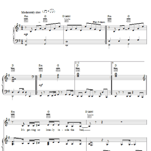 Nelly Furtado Turn Off The Light Musik Noten - Piano, Vocal & Guitar Chords - 55362-0