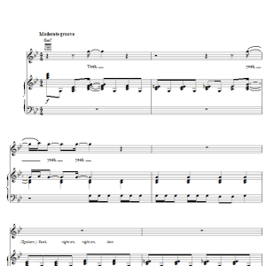 Nelly River Don't Runnn Musik Noten - Piano, Vocal & Guitar Chords - 50720-0