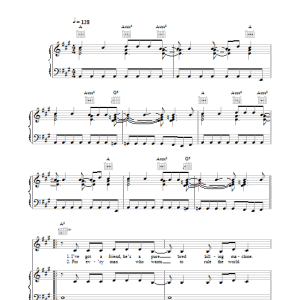 Nerina Pallot Everybody's Gone To War Musik Noten - Piano, Vocal & Guitar Chords - 36088-0
