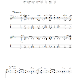 New Found Glory All Downhill From Here Musik Noten - Guitar Tab - 29010-0