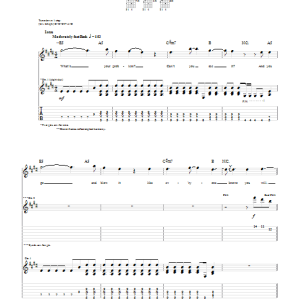 New Found Glory Failure's Not Flattering Musik Noten - Guitar Tab - 29014-0