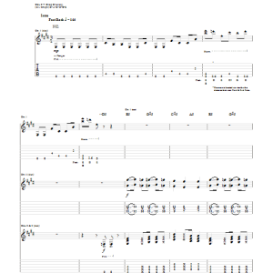 New Found Glory Your Biggest Mistake Musik Noten - Guitar Tab - 29023-0