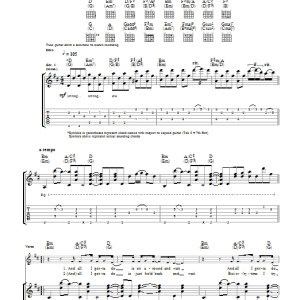 Newton Faulkner All I Got Musik Noten - Guitar Tab - 40715-0