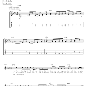 Newton Faulkner Brick By Brick Musik Noten - Guitar Tab - 114841-0