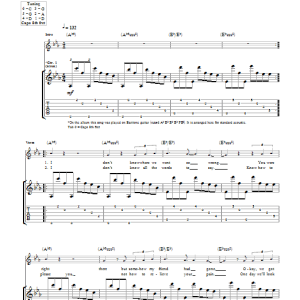 Newton Faulkner First Time Musik Noten - Guitar Tab - 48918-0