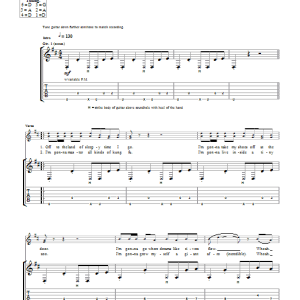 Newton Faulkner Gone In The Morning Musik Noten - Guitar Tab - 40709-0