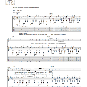 Newton Faulkner I Took It Out On You Musik Noten - Guitar Tab - 48829-0