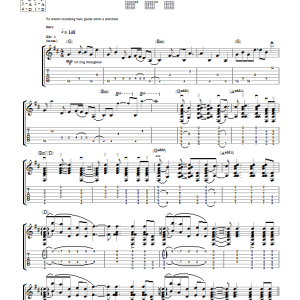 Newton Faulkner I'm Not Giving Up Yet Musik Noten - Guitar Tab - 48914-0