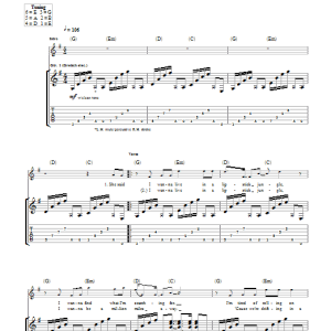 Newton Faulkner Lipstick Jungle Musik Noten - Guitar Tab - 48923-0
