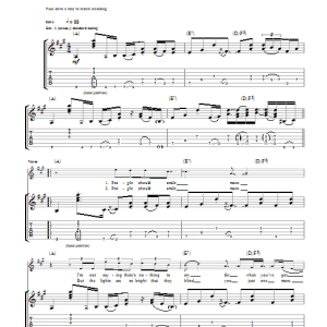 Newton Faulkner People Should Smile More Musik Noten - Guitar Tab - 40732-0
