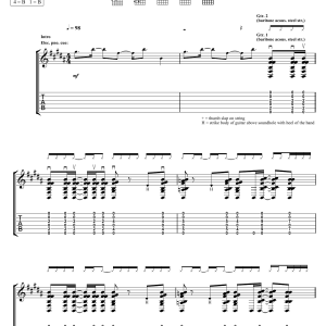 Newton Faulkner Pulling Teeth Musik Noten - Guitar Tab - 114839-0