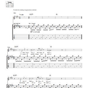 Newton Faulkner Resin On My Heart Strings Musik Noten - Guitar Tab - 48924-0