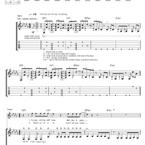 Newton Faulkner Soon Musik Noten - Guitar Tab - 114838-0