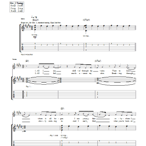 Newton Faulkner Straight Towards The Sun Musik Noten - Guitar Tab - 40713-0
