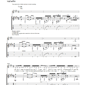 Newton Faulkner To The Light Musik Noten - Guitar Tab - 40727-0