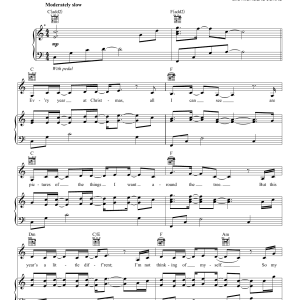 Nicholas Jonas Joy To The World (A Christmas Prayer) Musik Noten - Piano, Vocal & Guitar Chords - 71103-0