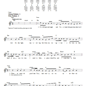 Nichole Nordeman To Know You Musik Noten - Guitar Chords/Lyrics - 82119-0