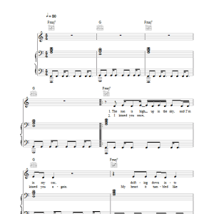 Nick Cave Abattoir Blues Musik Noten - Piano, Vocal & Guitar Chords - 29674-0