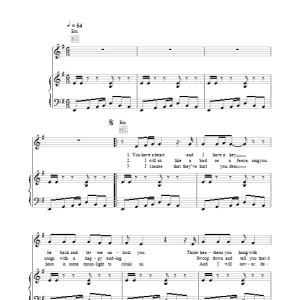 Nick Cave Cannibal's Hymn Musik Noten - Piano, Vocal & Guitar Chords - 29677-0