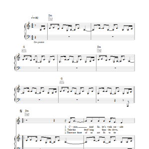 Nick Cave Let The Bells Ring Musik Noten - Piano, Vocal & Guitar Chords - 29682-0