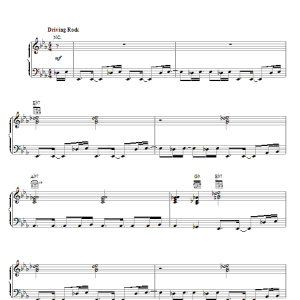 Nick Jonas & The Administration Conspiracy Theory Musik Noten - Piano, Vocal & Guitar Chords - 74853-0