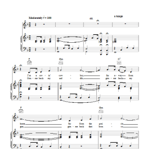 Nick Lucas Carry Me Back To The Lone Prairie Musik Noten - Piano, Vocal & Guitar Chords - 105520-0