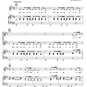 Nicole C. Mullen Follow Jesus (Landa Yesu) Musik Noten - Piano, Vocal & Guitar Chords - 74626-0