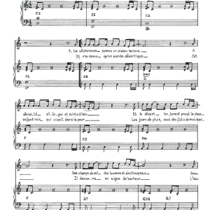Nicole Rieu Sahel Vivant Musik Noten - Piano & Vocal - 119854-0