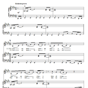 Nikki Yanofsky Cool My Heels Musik Noten - Piano & Vocal - 79962-0