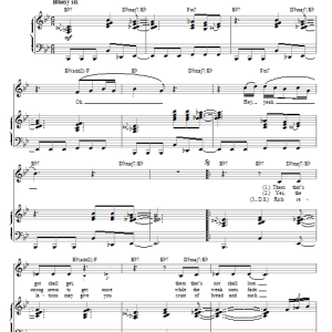 Nikki Yanofsky God Bless' The Child Musik Noten - Piano & Vocal - 79949-0
