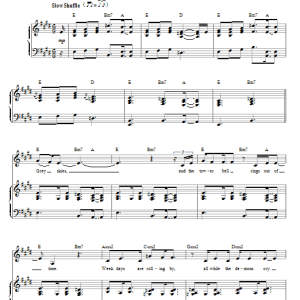 Nikki Yanofsky Grey Skies Musik Noten - Piano & Vocal - 79951-0