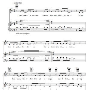 Nikki Yanofsky I Believe Musik Noten - Piano, Vocal & Guitar Chords - 73622-0