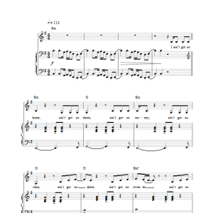 Nina Simone Ain't Got No - I Got Life Musik Noten - Guitar Chords/Lyrics - 100756-0