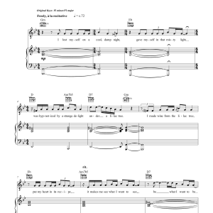 Nina Simone Lilac Wine Musik Noten - Piano & Vocal - 154725-0