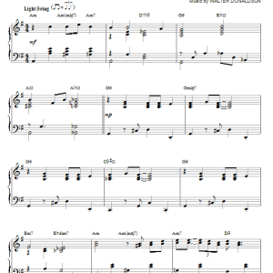 Nina Simone My Baby Just Cares For Me (arr. Brent Edstrom) Musik Noten - Piano Solo - 71416-0
