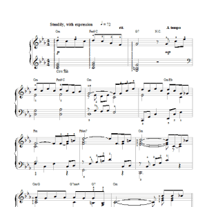 Nino Rota Love Theme from The Godfather Musik Noten - Easy Piano - 105685-0