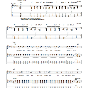 Nirvana Breed Musik Noten - Guitar Tab - 25027-0