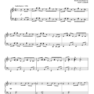 Nirvana Come As You Are [Jazz version] Musik Noten - Piano Solo - 162657-0
