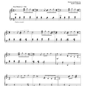 Nirvana Dumb [Jazz version] Musik Noten - Piano Solo - 162645-0